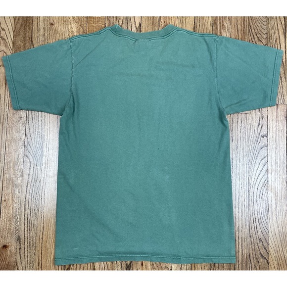 Vintage Mark Twain Cave Wolf Print Hannibal Missouri T Shirt Men's Sz Large - Picture 6 of 6